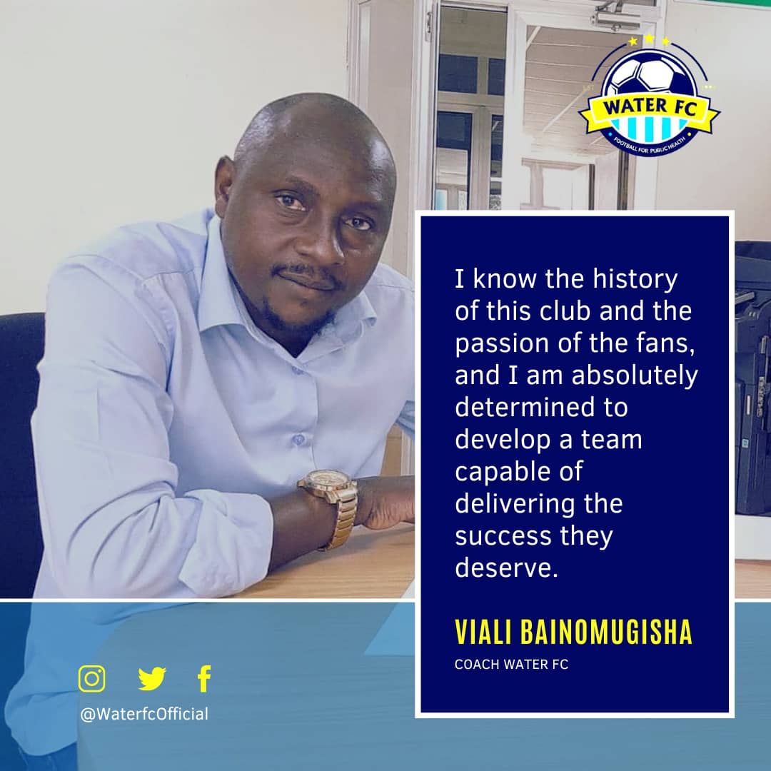 WaterfcOfficial's tweet photo. WELCOME BACK HOME VIALI BAINOMUGISHA. @nwscug @OfficialFUFA @NWSCKampalaGM @NBSportUg https://t.co/qMH3iFJpCT