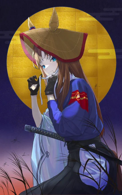 #夏休みはグラスワンダーのイラストが増えるらしい #ウマ娘 グラスワンダーは、まだ病には効かないがそのうち効くようになる 