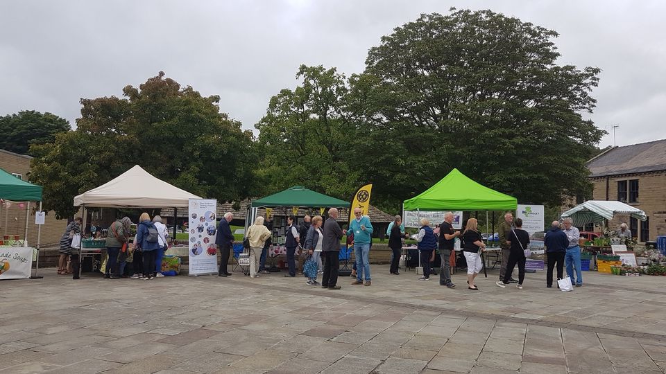 It's nearly time for our monthly farmers' market over in Bingley Market Square and we couldn't be more excited 🥕🥦

Join us on Sat 3rd Sept from 10am to 2pm to get your hands on fresh fruit/veg, baked goods, hot food and entertainment
<a href="/visitBradford/">Visit Bradford</a> <a href="/BradfordMarkets/">Bradford Markets</a> <a href="/bradfordmdc/">Bradford Council</a>