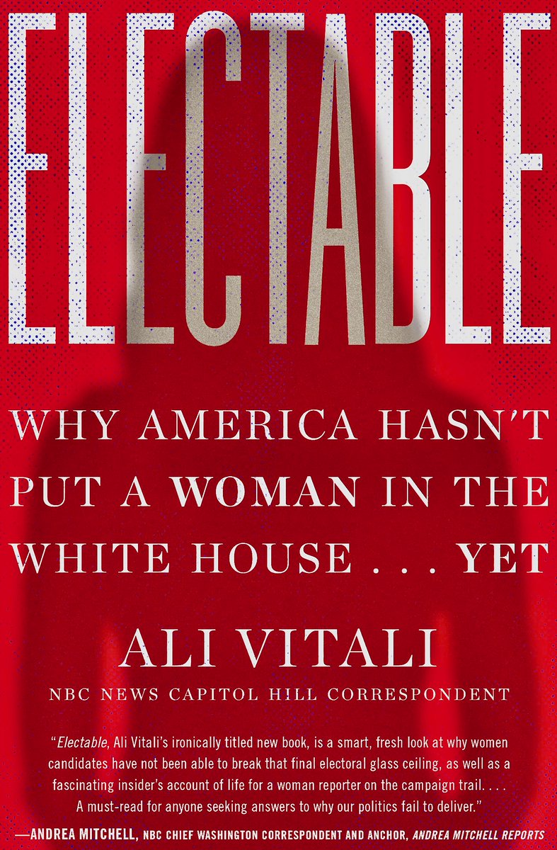 BeschlossDC's tweet photo. Congrats to @alivitali on today's official publication of "Electable: Why America Hasn't Put a Woman in the White House...Yet": https://t.co/54yA0lKR0p