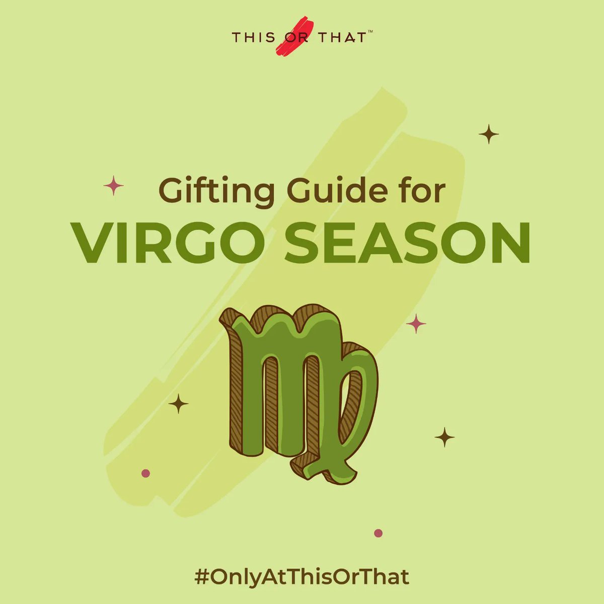 thisorthat_in's tweet photo. Virgo Season is here!
Looking for the perfect gift for your Virgo buddy?♍
Check out the perfect gifting options #OnlyAtThisOrThat🛍️
.
#giftingides #Presents #giftforloveonce #recommendations #bag #skincare #food #fregrence #surprise #essentials #virgo #gifting #present #surprise https://t.co/5lKOJGMF5X