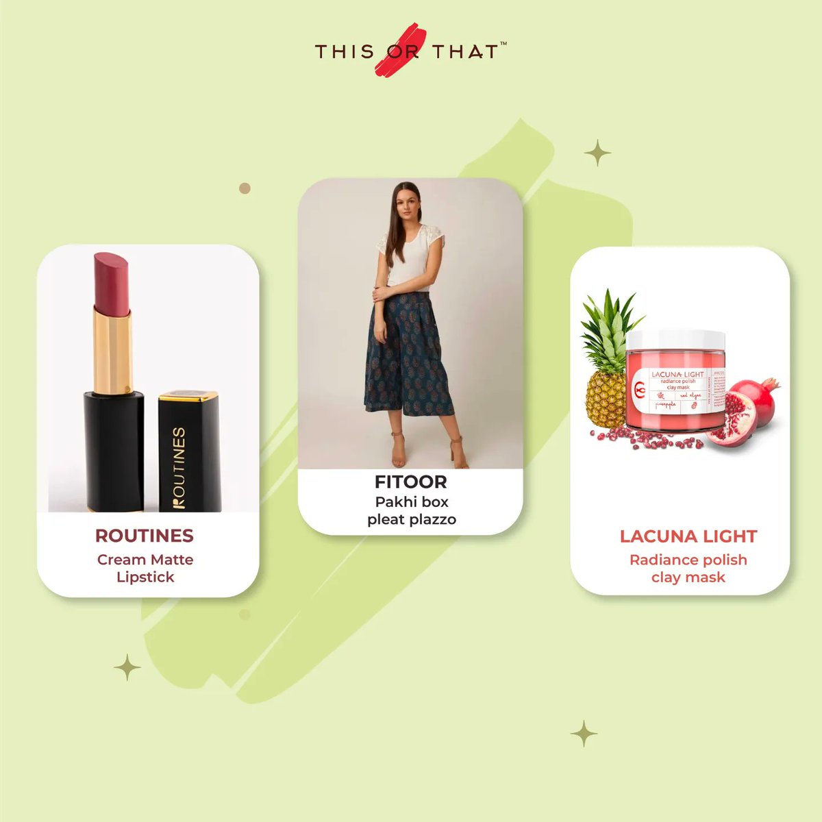 thisorthat_in's tweet photo. Virgo Season is here!
Looking for the perfect gift for your Virgo buddy?♍
Check out the perfect gifting options #OnlyAtThisOrThat🛍️
.
#giftingides #Presents #giftforloveonce #recommendations #bag #skincare #food #fregrence #surprise #essentials #virgo #gifting #present #surprise https://t.co/5lKOJGMF5X