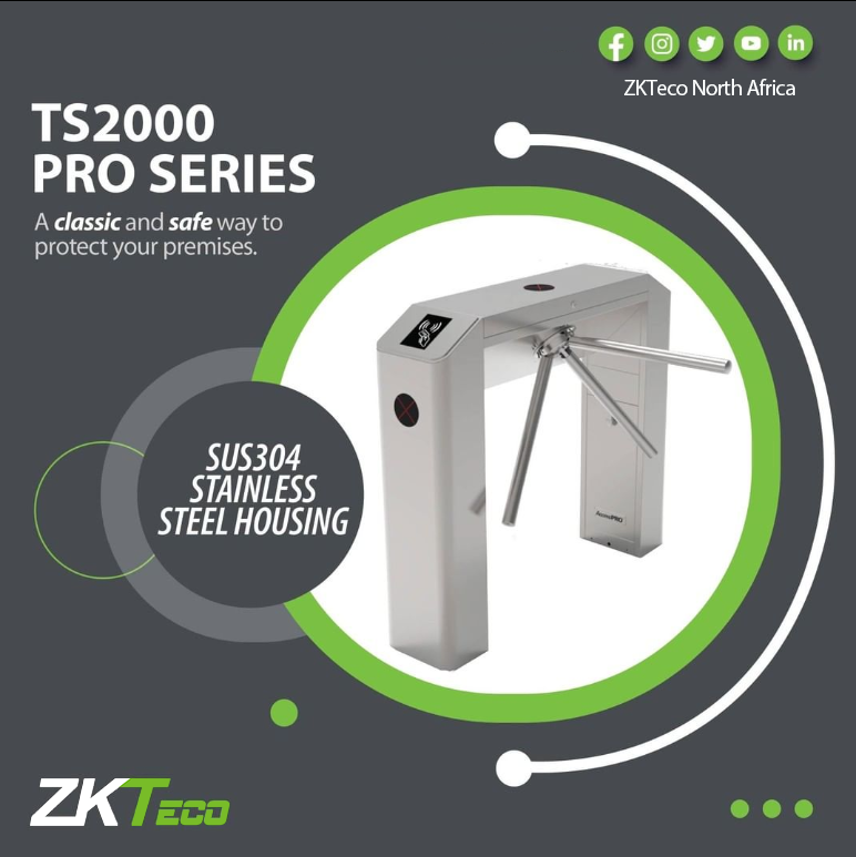 ZktecoNoAf's tweet photo. They fit perfectly as an economical option in office buildings and other related applications.
👉 Access Control System
👉 Fingerprint Recognition
👉 SUS304 stainless steel housing
👉 Bi-directional tripod turnstile with arm drop function
#zkteco #ts2000 #turnstile #tripodturnst https://t.co/UDLtoZUJkF