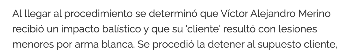 felipeazua's tweet photo. Si bien la historia de Victor Moreno tenía parte de verdad como el cobro a un cliente y el ataque con perdigones que sufrió, nunca se contó que el cliente fue extorsionado por haber contratado sus servicios y recibió cortes de arma blanca, este es un proceso abierto https://t.co/HK17apCylS