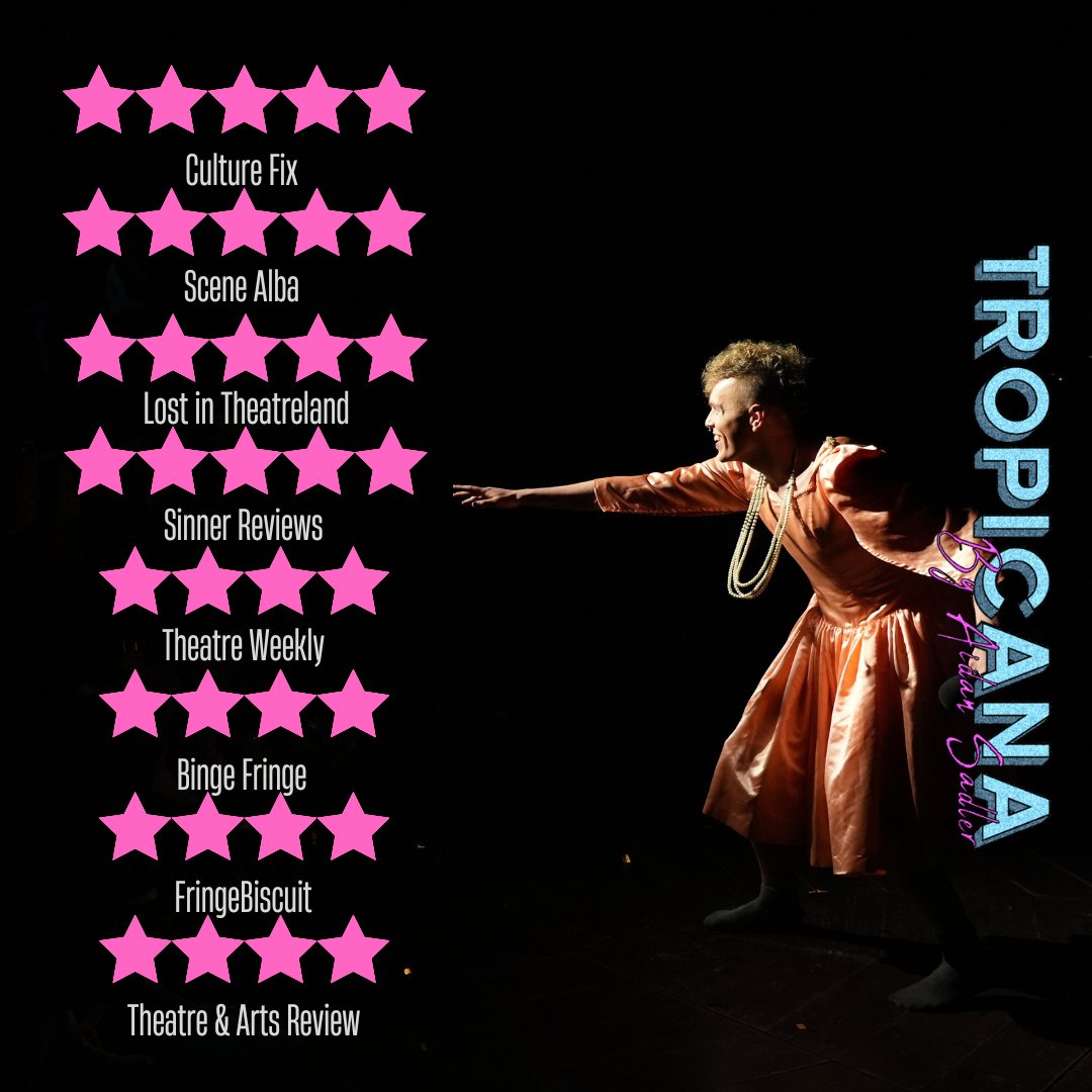 6 MORE SHOWS!!! 🎉

And presales are already looking great!!! Let's go out with a bang! Buy 1 get 1 free today!

@AssemblyFest Tropicana @ Blue Room 22.20

assemblyfestival.com/whats-on/aidan…

#EdFringe2022 #EdFringe22 #myassembly