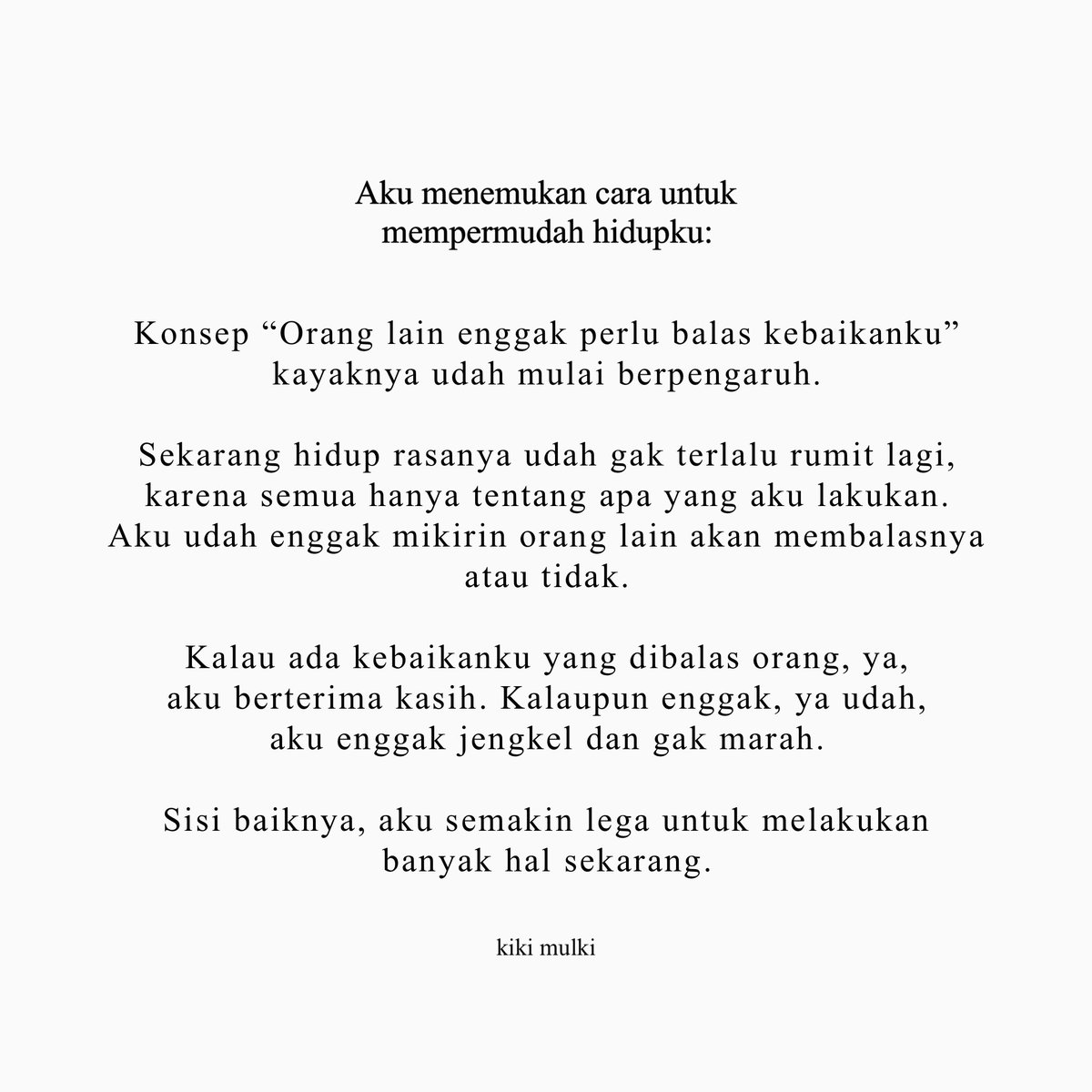 Cobain deh cara ini, jadi lega banget rasanya.