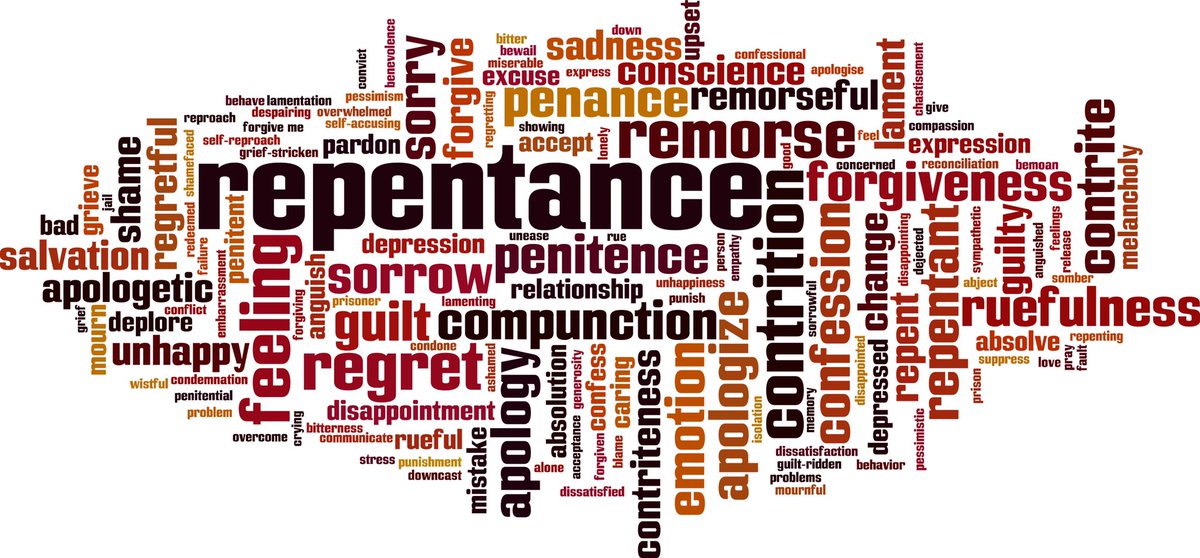 #poll question:

Is #repentance a:

1. Requirement for salvation 
2. Result of salvation 
3. Ongoing process 
4. Something else (please explain)

let us know what you think in the comments.