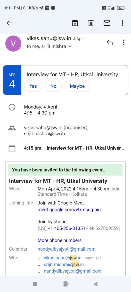 dibya_nandy's tweet photo. @sajjanjindal @jswsteel I am regret to write here the recruitment process is very slow and delay. It's been 4months but unable to declare the result by them.Neither they declare the results nor responding #barbiljsw #odishabarbiljsw Here below attached the proof Please do needful https://t.co/qHrFAAEO8L