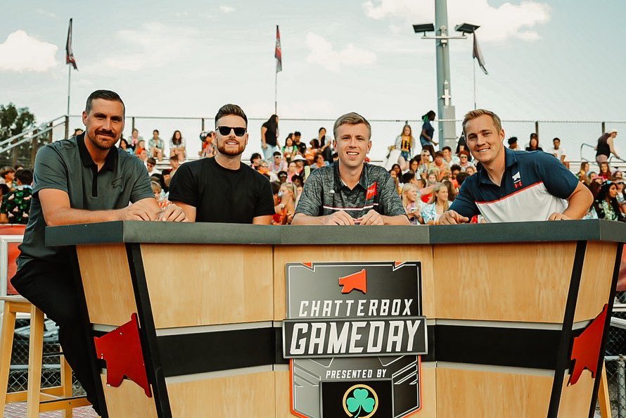 djetrayn's tweet photo. First week of @CBoxSports gameday was ELECTRIC! 

Big shout outs to @LWHSRedSea for bringing it 🤝

See you this week at @HarrisonWildcat! 

📸: Seth Arnold / @ElgazzarBLVD 

cc: @tony_pike15 @PaulFritschner @ReidMausRadio https://t.co/YLnRy1bwrH