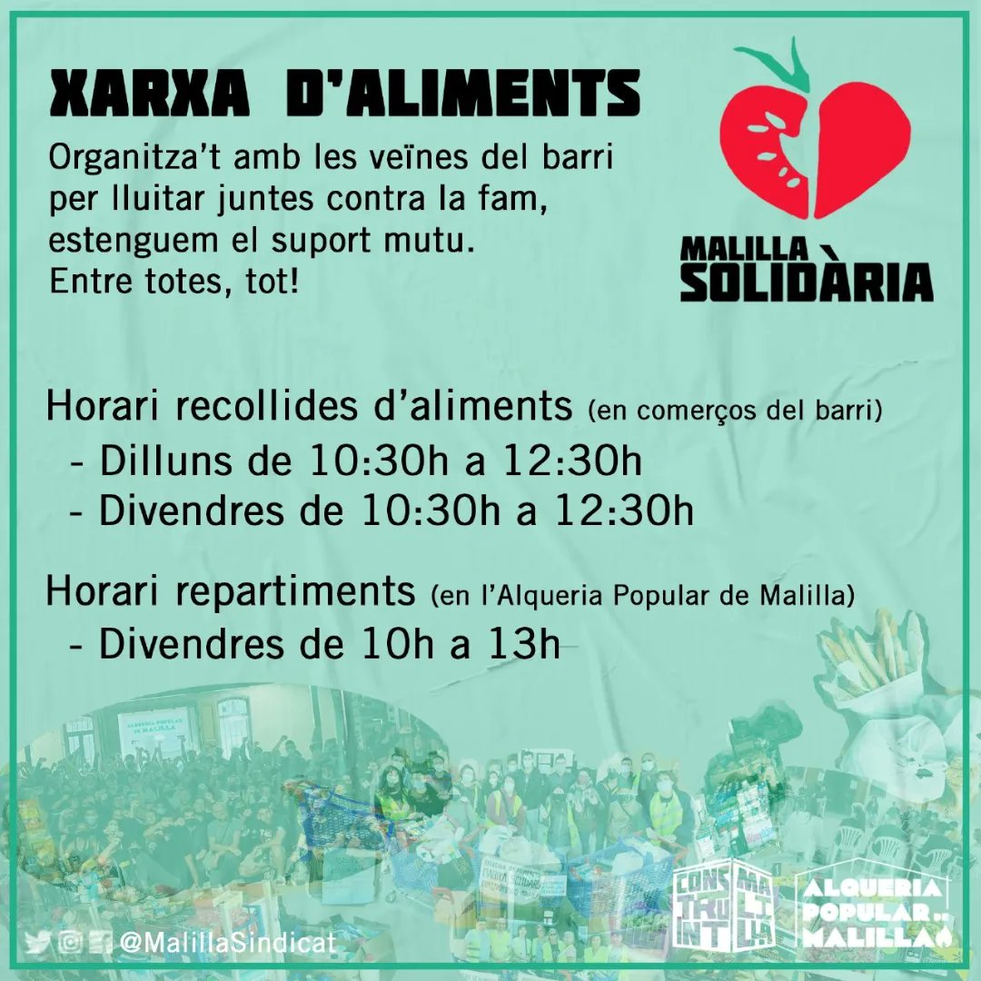 Sindicat de Barri de Malilla tweet media