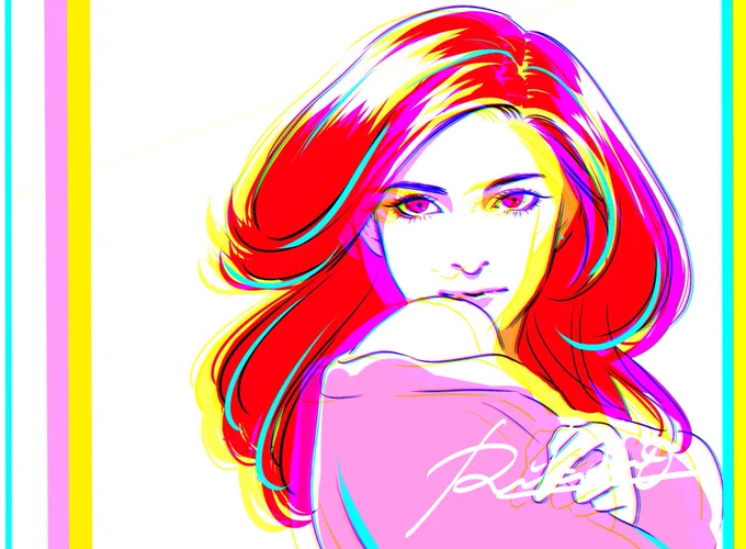 昔絵リメイク 