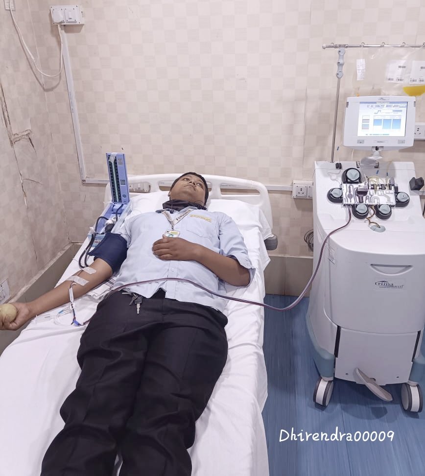 dhirendra00009's tweet photo. My loving brother #Chandan has donated (B+ve) Single Donors Platelets at SUM HOSPITAL #Bhubaneswar for a needy patient Darpan Ranjan Mishra.
Thank you for your valuable #SDP donation.
God Bless u
#BloodMatters #SingleDonorPlatelets
#Lifelinecharitabletrust #Odisha #sumhospital https://t.co/SYL5b48ADD