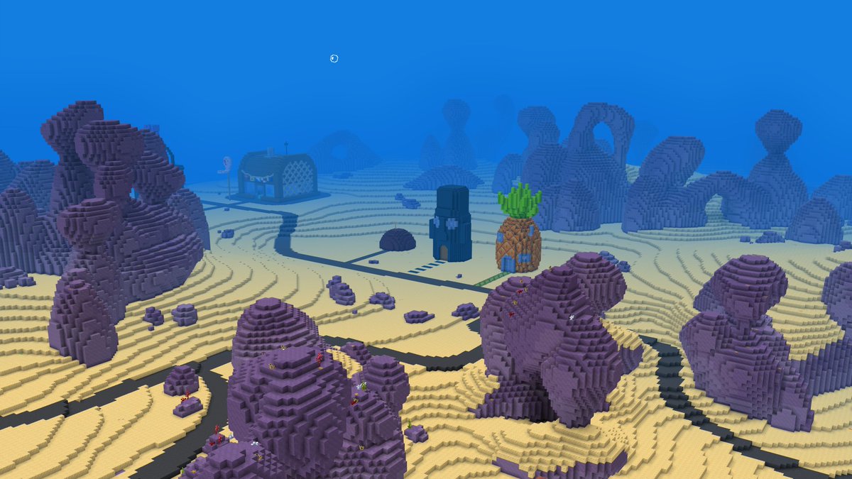 Gabersid's tweet photo. Here is some of the environment @neexd_ and I created for the Spongebob DLC by @SparkUniverse. 🧽 https://t.co/pHtRs9S2BC