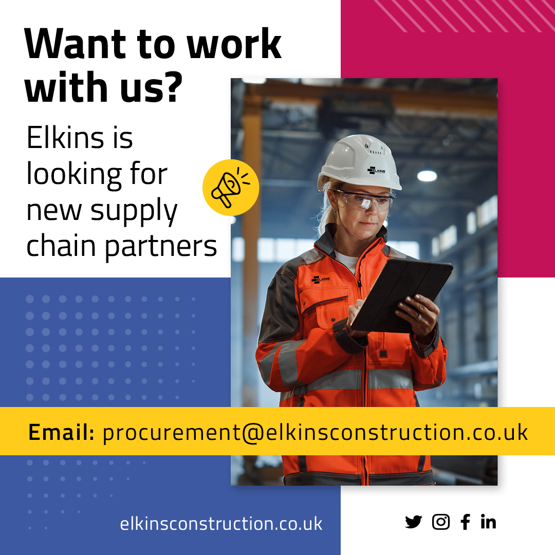 ElkinsLtd's tweet photo. We’re looking to expand our team of trusted #supplychain partners to work on our new build, refurbishment and reactive #repairs and #maintenance projects in and around London and the South East. 

Email procurement@elkinsconstruction.co.uk for further details.

#loveconstruction https://t.co/V1rVphGcdO