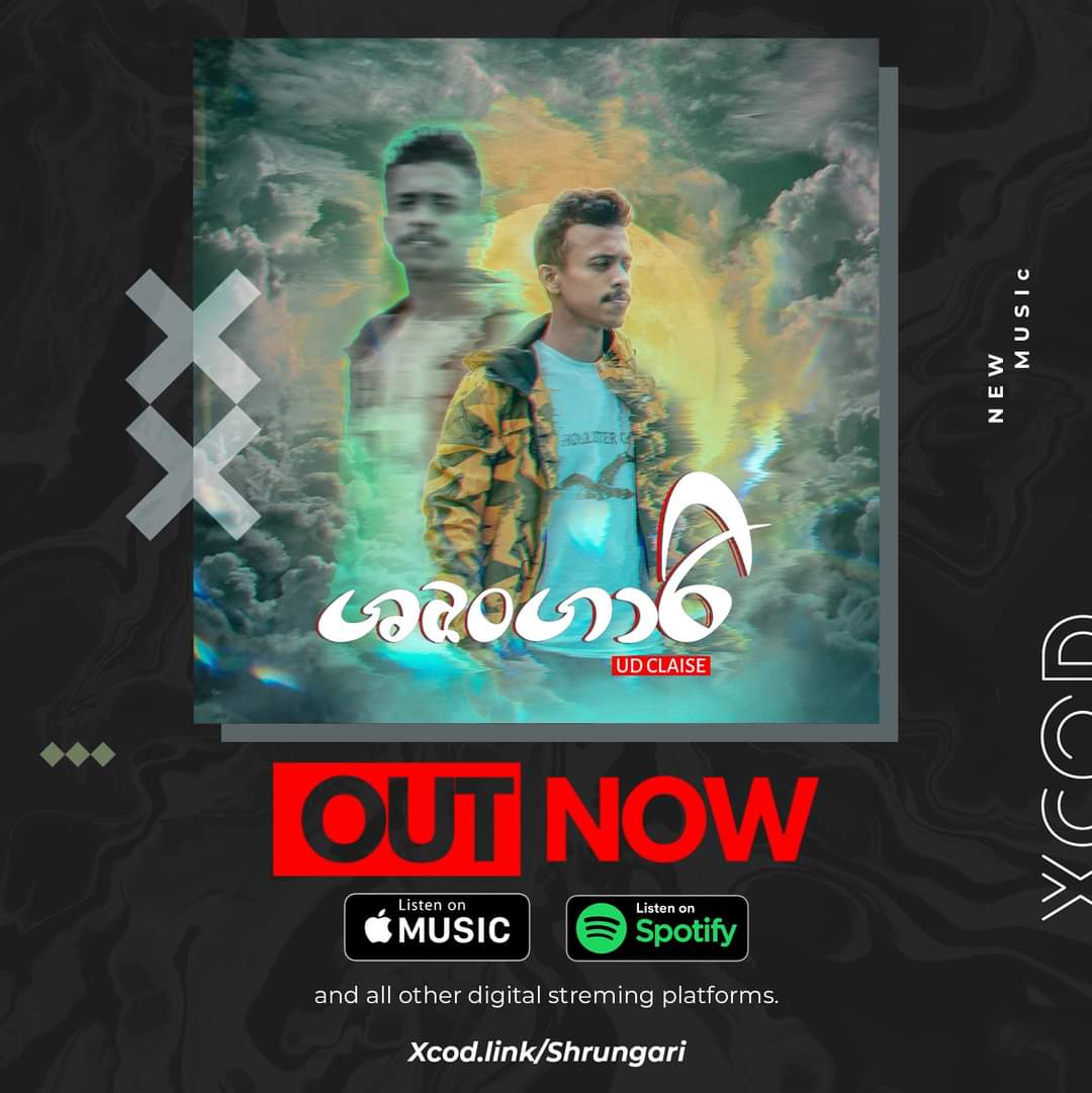 xcodrecords's tweet photo. Now Available Shrungari (ශෘංගාරී) on Spotify, Apple Music and all other digital Platforms 🔥
https://t.co/gnHKZtTX15
.
#newrelease #łka  #srilanka #slrap #sinhalarap #newmusicfriday #treanding #outnow #shrungari #ud #udclaise #NewMusic #srilanka #slrap #sinhalarap  #lka #xcmg https://t.co/XVIUQfSqJg