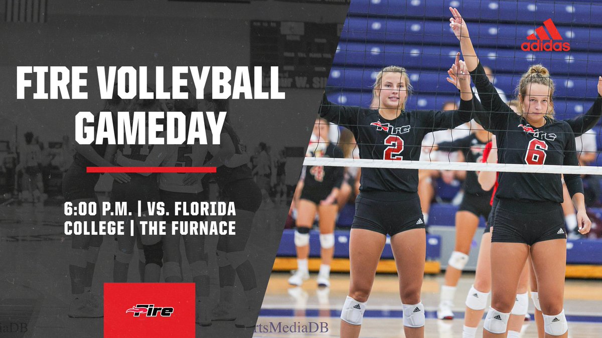 SEUFireVBall's tweet photo. It's game day in The Furnace!

The Fire will take on Florida College in their first home contest of the new season tonight at 6 p.m. See you there! #FuelTheFire🔥

📊https://t.co/UqS2wIAtEO
📺https://t.co/uKntKwYK1W
🎟️https://t.co/DZpH4uVd7D https://t.co/ebqHhwgKLt