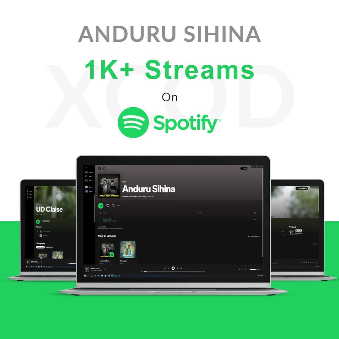 xcodrecords's tweet photo. Congratulations UD Claise
1K+ streams on Spotify 🔥
.
Listen now
https://t.co/iCcLbuFlVb

#newrelease #łka #srilanka #slrap #sinhalarap
#newmusicfriday #treanding #outnow #AnduruSihina
#ud #udclaise #vima #vimasdeep #NewMusic #srilanka
#slrap #sinhalarap #lka #xcmg https://t.co/F9ec9EIM81