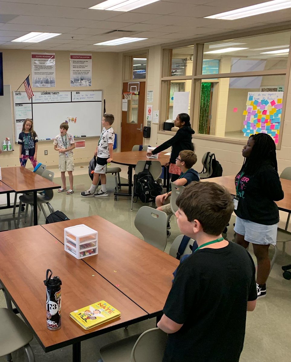 jencook80's tweet photo. Loved hanging out with Mr. Probus’ Crew this morning as they learned more about leadership! #wearecrew @MrGProbus @mgmgators https://t.co/lV6Z53I8Xx