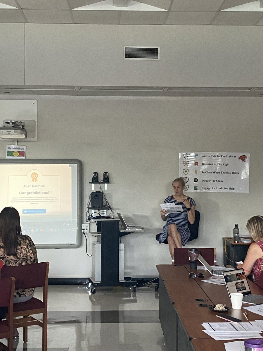 Thank you <a href="/court___blair/">Courtney Blair</a> for being a rock star by going above and beyond to help train our teachers for FAST Baseline assessments next week. <a href="/HillsboroughSch/">Hillsborough Schools</a> <a href="/TransformHCPS/">HCPS Transformation Network</a> <a href="/AddisonGDavis/">Addison Davis</a> <a href="/ShayliaMcRae/">Shaylia McRae</a> <a href="/TitusONeilWWE/">Titus O'Neil</a> @KWilliamsHall @NikoleJohnson43 <a href="/SlighMiddleAvid/">Mark Soril</a> <a href="/BFFTampa/">bullardfamilyfoundation</a>