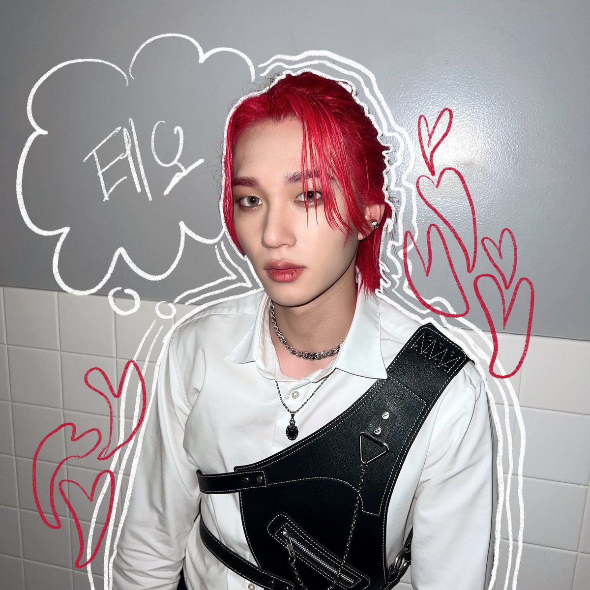 P1HDOODS's tweet photo. strawberry theo 🍓 
#P1HARMONY #THEO https://t.co/FDjN9tIdlp