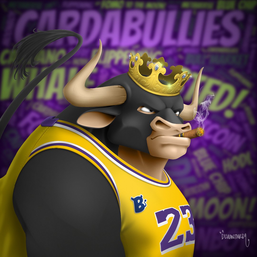 SyiokCnft's tweet photo. I’ve teamed up with @Cardabullies to give away 1 Bullies NFT!

To Enter:
👉 Like + RT this tweet
👉 Follow @cardabullies and @SyiokCnft  
👉 Tag 4 CNFT friends
👉 Join their Discord https://t.co/GkZJP7Gexz

⏰End in 48 hours. Must do all steps. LFG

#CNFTGiveaway #CNFTProject https://t.co/aLOv8UrgpF