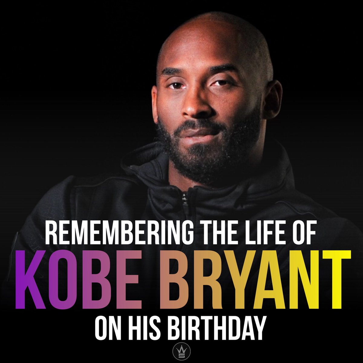 Today we remember the life of the late #KobeBryant on his Birthday. Our thoughts and prayers continue to be with his family and friends. 🙏💜💛 #RIPKobeBryant