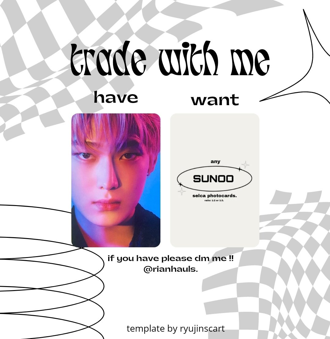 rianhauls's tweet photo. #riantrades ! 𓂃 wtt lft enhypen ph.
dm / reply offers. ★

𓏔 have: sunoo d:s standard ver b
𓏔 want: any sunoo selca pcs ☻
𓏔 ratio: 1:2 or 1:3.

🎥 . . prefer onhand, mint condi
  can do sco / ggx / flash exp.
 
t. sunoo dimension senkou standard b version enhypen wtt lft ph https://t.co/eQ9CsdnioB