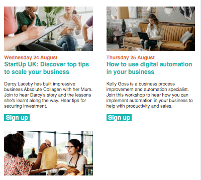 thegaianetwork's tweet photo. How is your week going Gaia members? Here are some pretty cool range of webinars and events from enterprisenation  designed to inspire, educate and empower you! 
Check it out here: https://t.co/SKTtYNw5F4
#thegaianetwork #inspire #educate #SheMeansBusiness  #enterprisenation https://t.co/ngIZiVe1v2