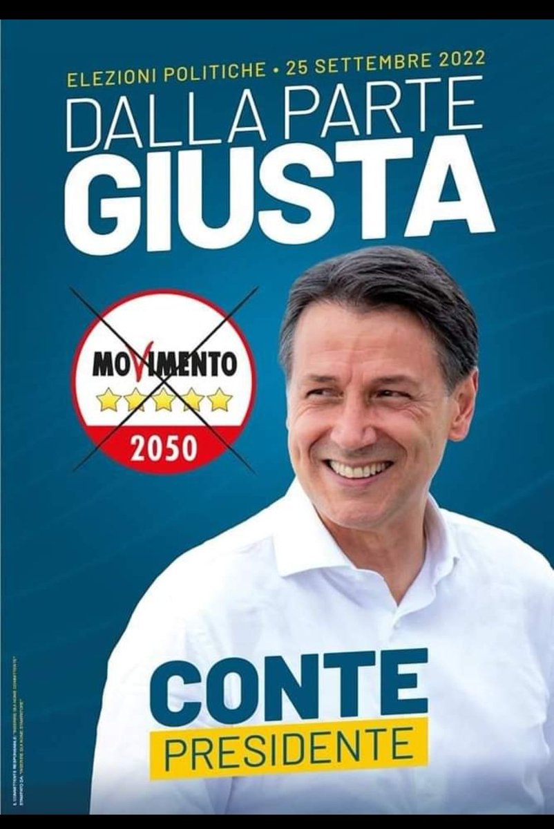 Giuseppe Conte è una persona capace e onesta che ha già dimostrato di saper guidare il Governo con onore e senso di responsabilità

Sappiamo di stare #dallapartegiusta e speriamo lo siano anche tutti gli italiani. 

Non c'è alternativa!
#DILLOADALTAVOCE #M5S