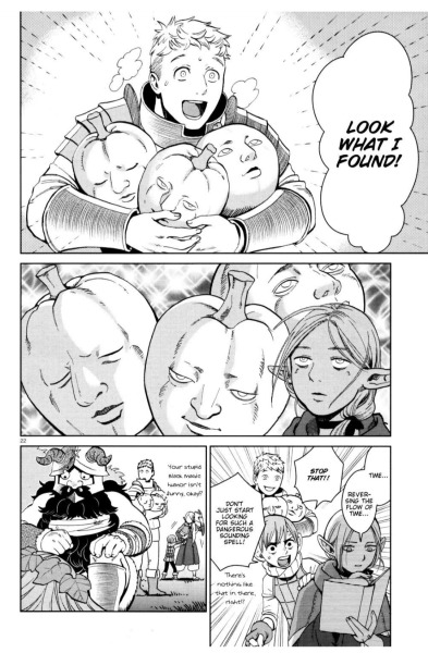 Dungeon Meshi is so fun to read. It's just so good, and yes, I got to chapter 85 already. I regret catching up, now I have to wait 