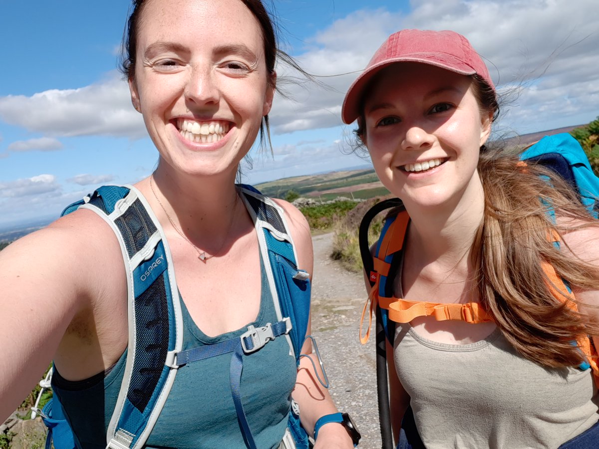 COMICResearchUK's tweet photo. A lovely training walk up Black Hambleton this weekend! Getting ready for the Yorkshire 3 Peaks with @sashyorks  York next month 💪. Please donate to this excellent cause if you can! Thank you all for your support 🙌 https://t.co/D2MVTPvL4n https://t.co/UfJq4uoksK