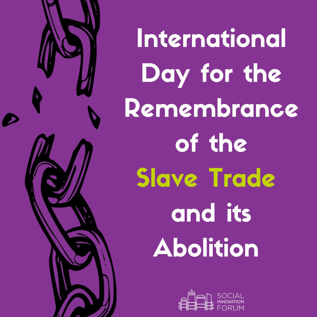 Today the International Day for the Remembrance of Slave Trade and its Abolition is commemorated. This day raises awareness about the horrific actions and behaviors during the slave trade, makes memory of those whose lives were lost, and celebrates people’s fight towards freedom.