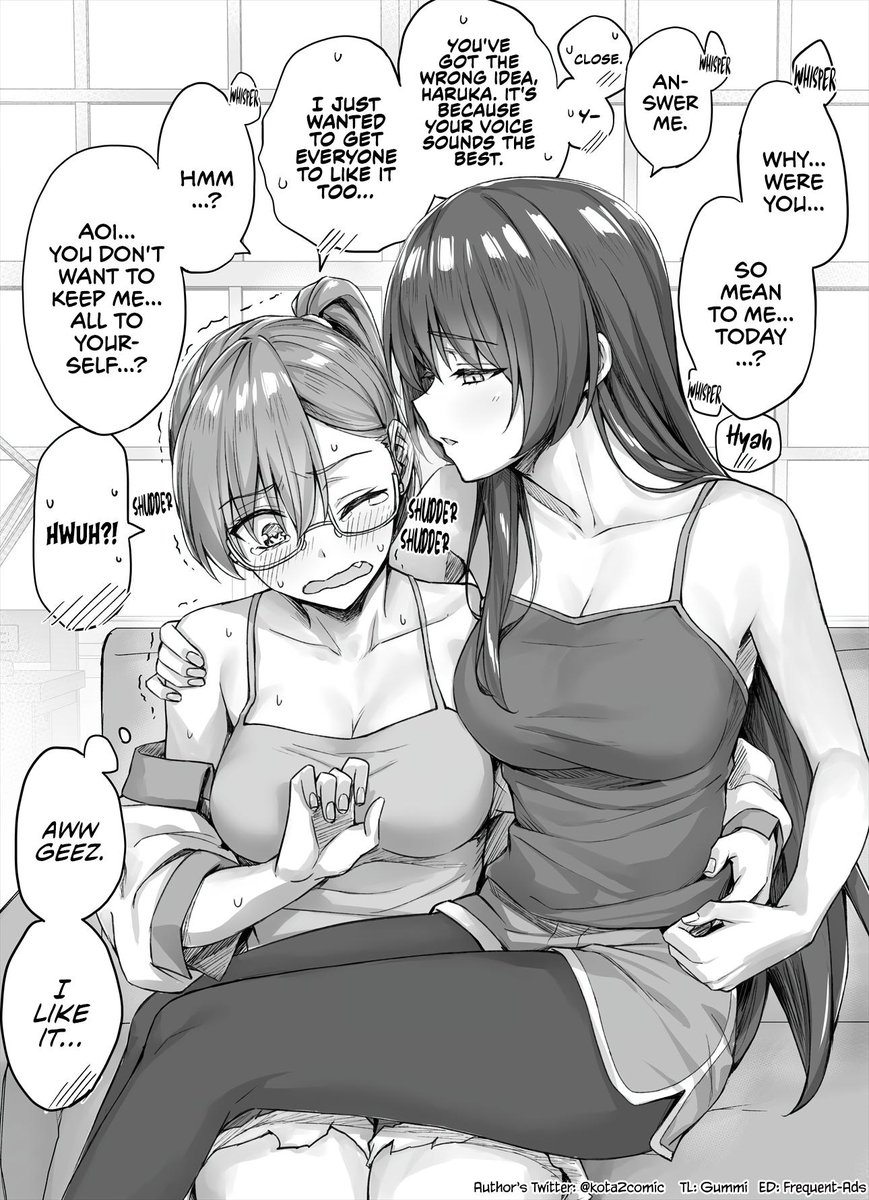 asami_008's tweet photo. When do you have a low-key girlfriend in school. But in the house she's the queen. HAHA 😅

Sauce: #OmotedemoUrademoIjimerareteru
#yurimanga
#loverevenge https://t.co/xQ8v1dNhYE