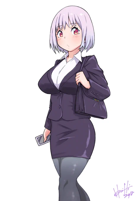 #自分の好きなキャラ一人の画像を四枚貼る新条アカネはいいぞ 