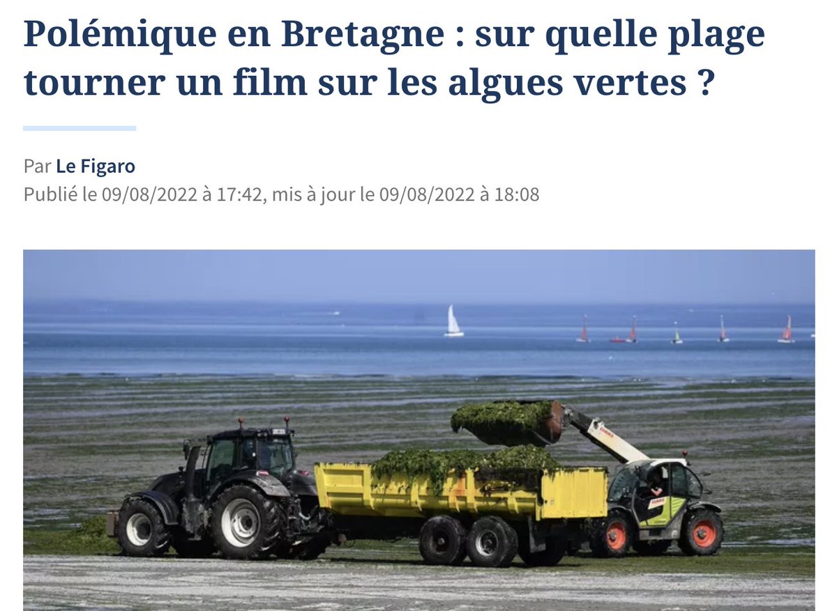 LaRevueDessinee's tweet photo. Le tournage de l'adaptation en film d'« Algues vertes, l'histoire interdite » a fait des remous en Bretagne cet été. 3 ans après sa sortie l'enquête dessinée d'@ileraud &amp; Pierre Van Hove dérange toujours.

Une raison de + pour la lire et la faire connaître https://t.co/tKFAYBAACO https://t.co/utSymETd75