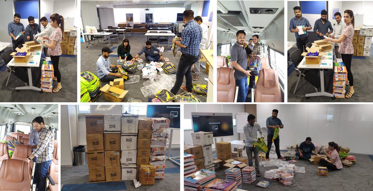 ThalesAsia's tweet photo. @yfs_official The employees contributed and distributed materials such as school bags, books, stationery, art kits, etc. for children of ages 4-12 years based at the three centres of the NGO in #Noida and #Ghaziabad.
#ThalesinIndia #CorporateSocialResponsibility #CSR #EngineeringCentre https://t.co/G1Pg62or4w