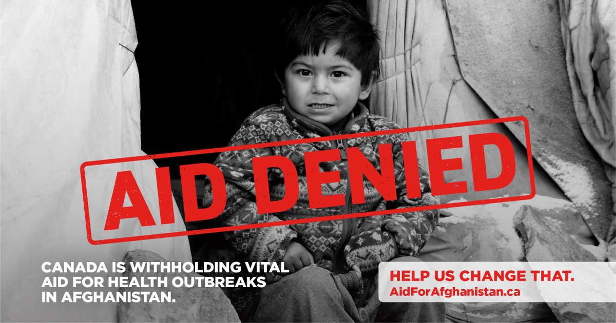 redcrosscanada's tweet photo. ⚠️ Canada is blocking lifesaving humanitarian aid from reaching people in Afghanistan. Help us put pressure on the Government of Canada to make changes to allow humanitarian aid into Afghanistan. Join the #AidForAfghanistan campaign at https://t.co/axjJ4CRkMF https://t.co/fIaWTnkVWM