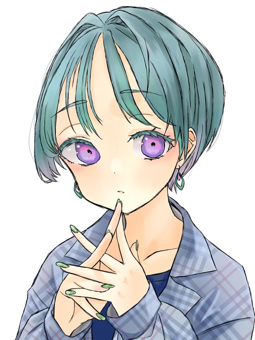 ショートカットの女の子のtwitterイラスト検索結果