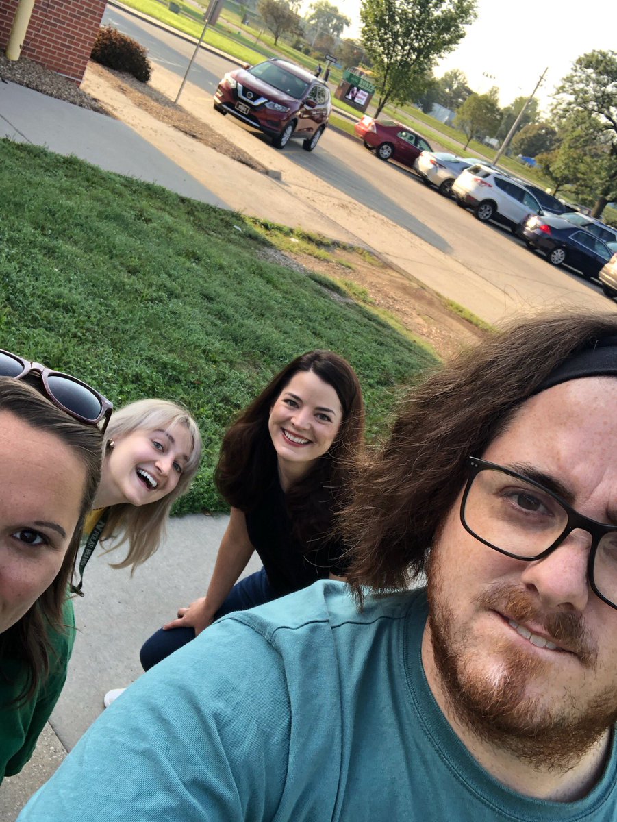 RostNHS's tweet photo. Good lookin’ Performing Arts Folks at the #PBN Group Selfie Photo Hunt. https://t.co/IOcKxCmXQp