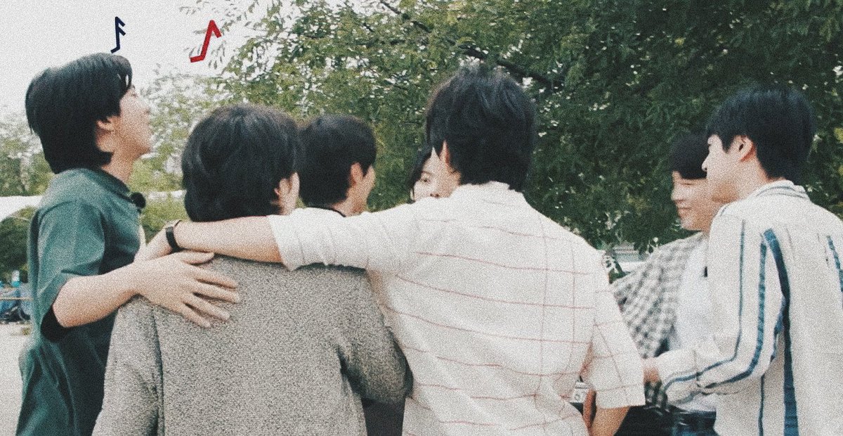 “what a relief we are seven, what a relief we are together”