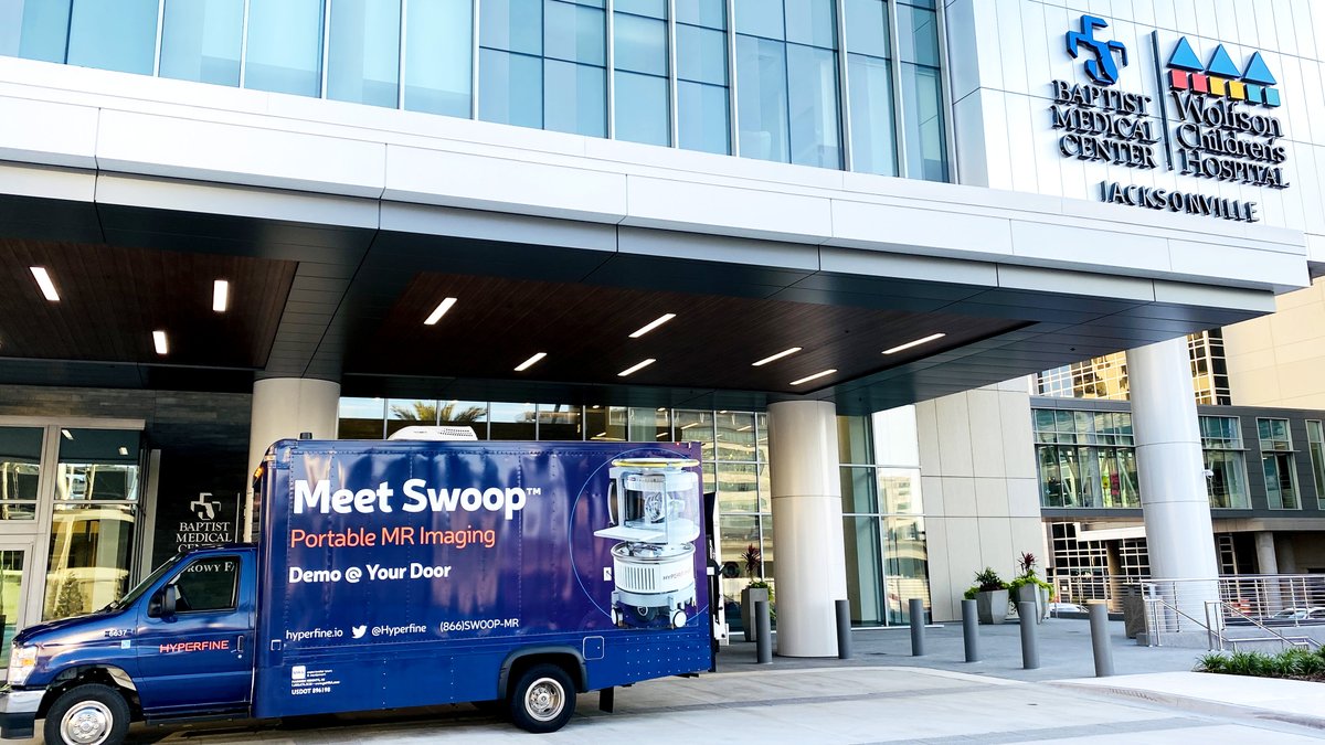 Swoop® live and in person at Wolfson Children's Hospital in Jacksonville Florida.