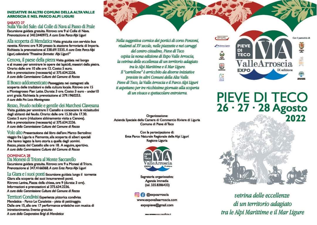 CCIAARIVLIG's tweet photo. Expo Valle Arroscia
Ecco alcuni scatti conferenza e tutte le iniziative previste dal 26 al 28 agosto a Pieve di Teco
Visita https://t.co/bcS2UpP4Wi
#expovallearroscia Imperia #cciaarivlig https://t.co/w2dyzGmrbe