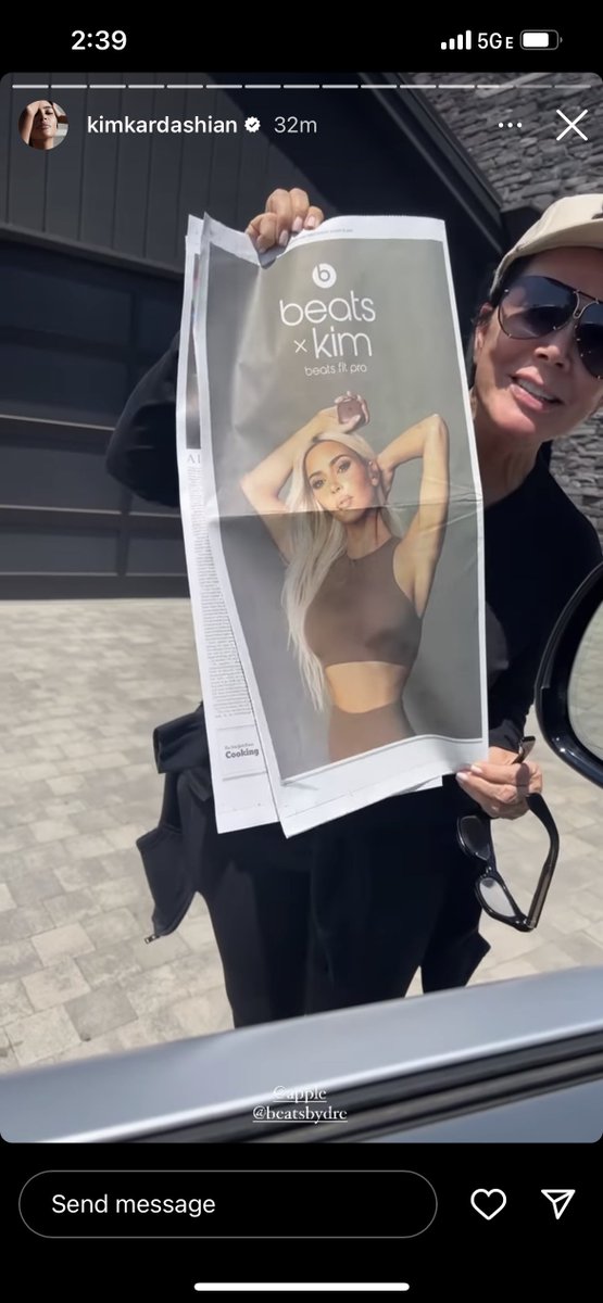 haworthmedia's tweet photo. In addition to OOH along Sunset Strip, our team placed a full page, 4C ad in Sunday's New York Times for the launch of the Beats x Kim campaign. The ad ran on the coveted back page of the Sunday Style section and received a notable shout-out! Congrats, team! #clientlove https://t.co/fhS4Zvb389