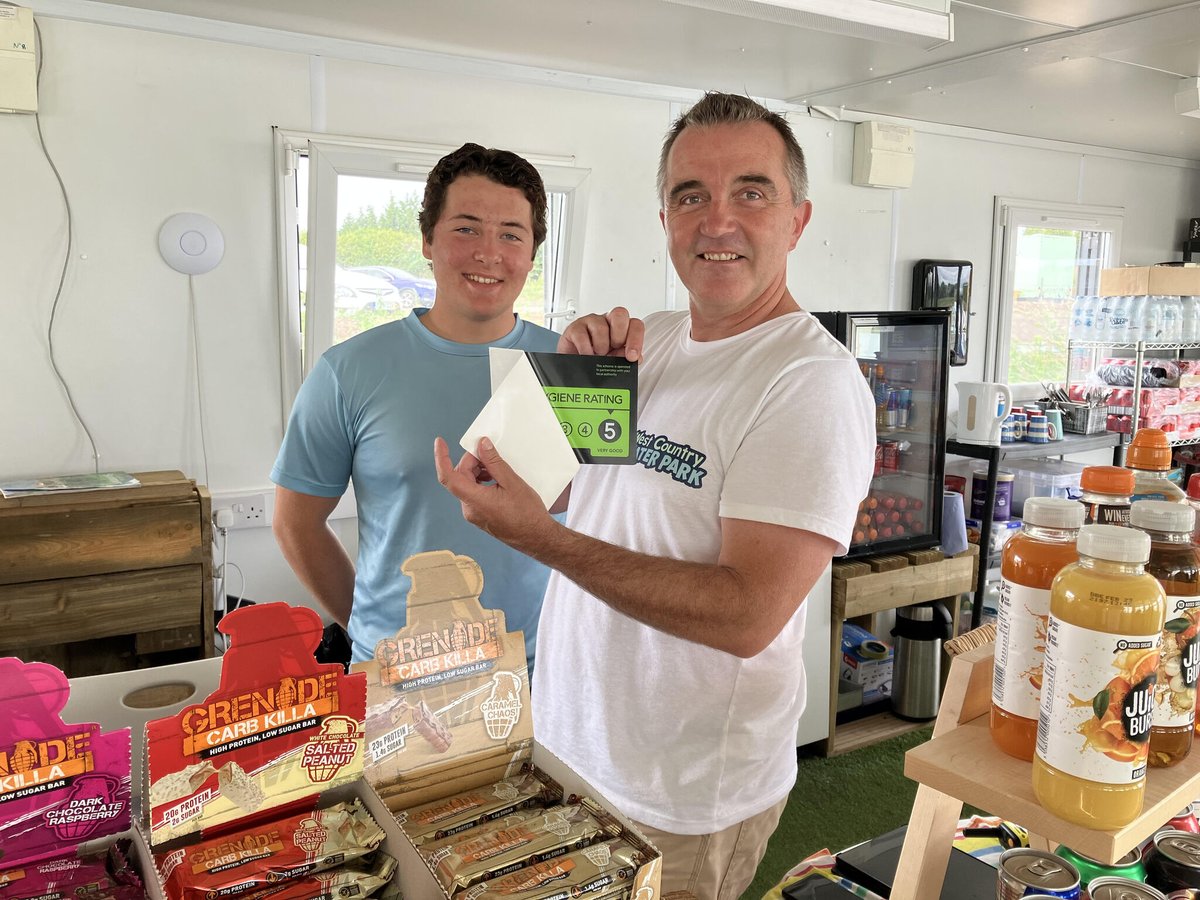 Well done to Fabien and our wonderful team for achieving a 5-star Food Hygiene Rating for our café!