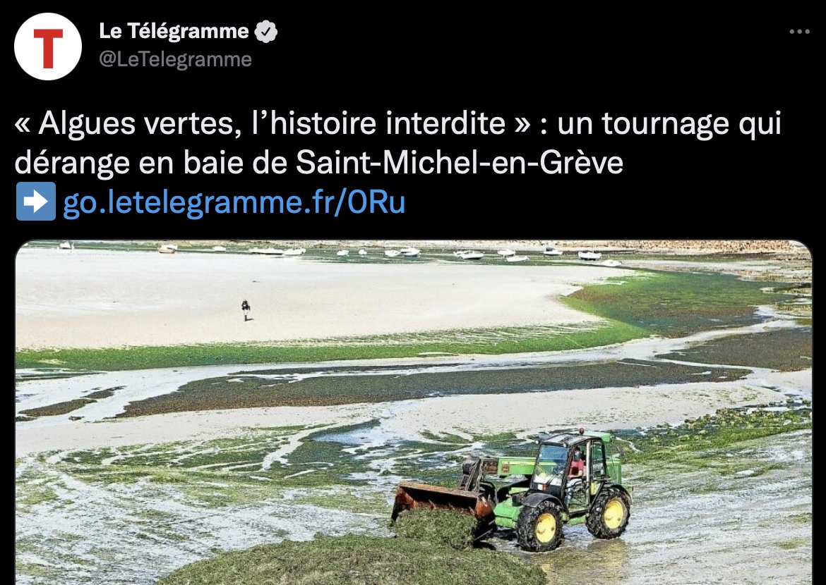LaRevueDessinee's tweet photo. Le tournage de l'adaptation en film d'« Algues vertes, l'histoire interdite » a fait des remous en Bretagne cet été. 3 ans après sa sortie l'enquête dessinée d'@ileraud &amp; Pierre Van Hove dérange toujours.

Une raison de + pour la lire et la faire connaître https://t.co/tKFAYBAACO https://t.co/utSymETd75