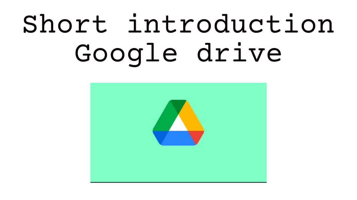 GuideTopics's tweet image. youtu.be/nOAnHGHFqP4
WHAT IS GOOGLE DRIVE?
Google Drive is a file storage and 
syncing service developed by Google
#CHROMECONCEPT #GOOGLEDRIVE #GUIDETOPICS