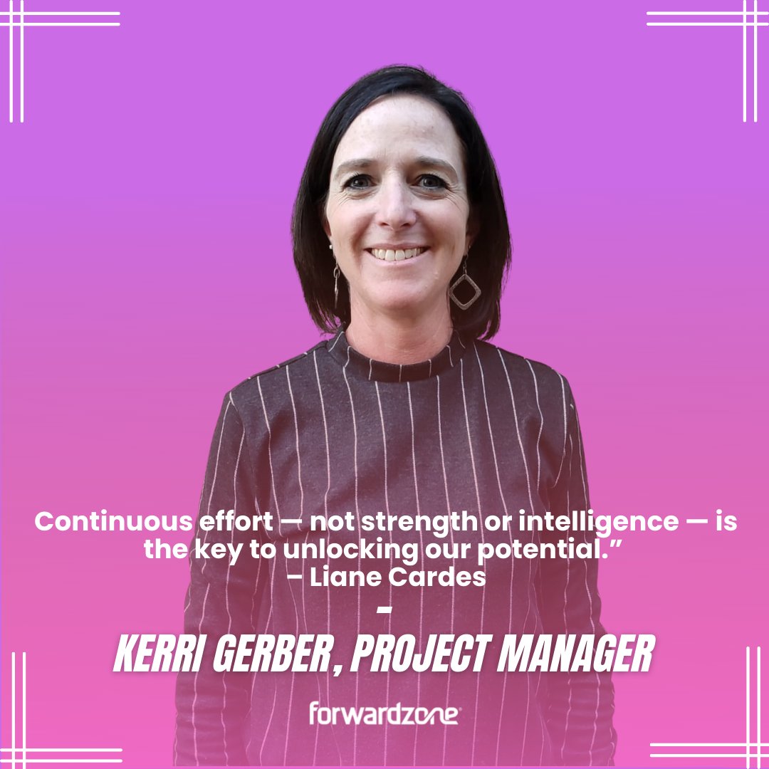 forwardzone's tweet photo. OUR LEADING LADIES
Kerri Gerber has been a powerful project manager, personality and teammate in the Forwardzone family since 2019, bringing synergy and harmony.
Kerri is changing the game, one day at a time!
#Forwardzone #TeamFZ #WomensMonth #TheOneAgency #AlwaysMovingForward https://t.co/3lIzG7MIRL