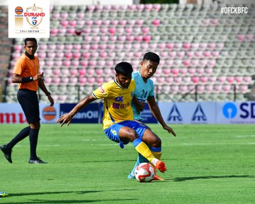 scorenowindia's tweet photo. DURAND CUP 2022
GROUP D

ODISHA FC 2⃣ - 0⃣ KERALA BLASTERS FC
Isaac [52']
Crespo [74']

#DurandCup #DurandCup2022 #IndianFootball #OFCKBFC #KeralaBlasters #OdishaFC 
@thedurandcup @OdishaFC @KeralaBlasters https://t.co/7eR2g0hkim