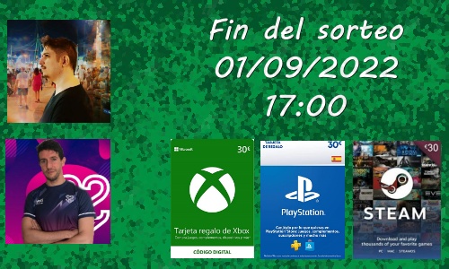 🔴🔴 SORTEO 🔴🔴

Se acerca el fin del calor y eso hay que celebrarlo.. por eso os traemos este doble sorteo de 30 euros en cualquier tarjeta.

Requisitos.
- Seguir a <a href="/ElGatoSamurai/">ElGatoSamurai</a> y <a href="/Jotik04_/">JotiK</a> 
- Dar RT
- Mencionar a 2 amigos.

2 ganadores, 30 euros para cada ganador👀