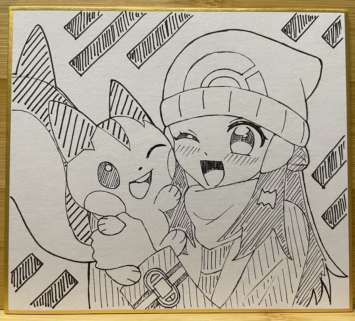 案の定失敗しました😇これをチャレの交換に出しますよろしくお願いします🙇‍♀️ 